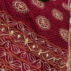 Gota Bhandej Saree
