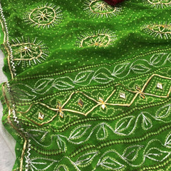 Gota Bhandej Saree