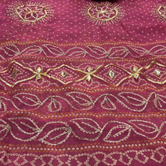 Gota Bhandej Saree
