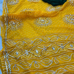 Gota Bhandej Saree