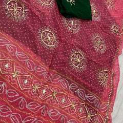 Gota Bhandej Saree