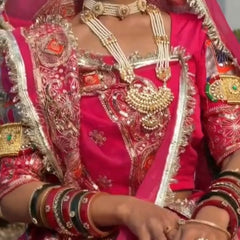 Royal Georgette Rajwadi Lehenga