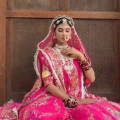 Royal Georgette Rajwadi Lehenga