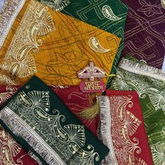 Royal Georgette Aari Taari Bhandej Saree