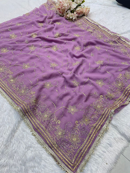 TARA SITARA KATDANA Georgette Saree