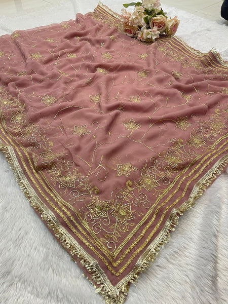 TARA SITARA KATDANA Georgette Saree