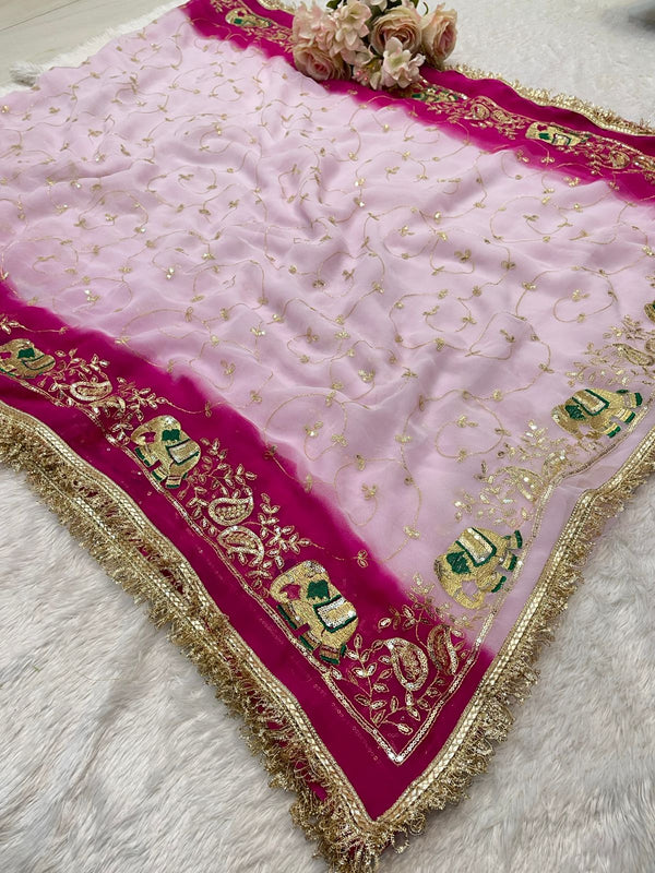 Royal Georgette Saree