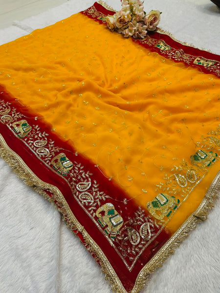 Royal Georgette Saree