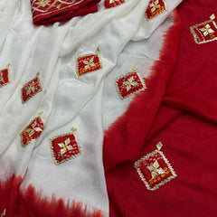 Pure Upada Silk Gota Saree