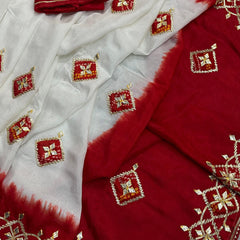 Pure Upada Silk Gota Saree