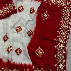 Pure Upada Silk Gota Saree