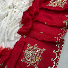 Pure Upada Silk Gota Saree