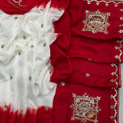 Pure Upada Silk Gota Saree