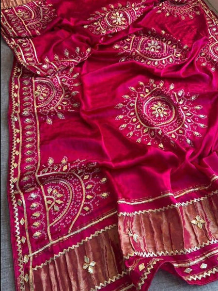 Satin Gajji Dupatta