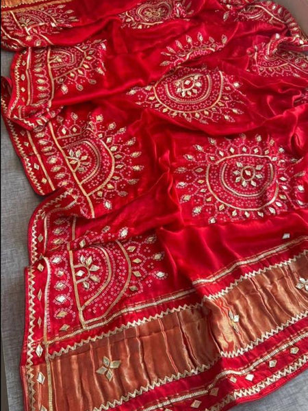 Satin Gajji Dupatta
