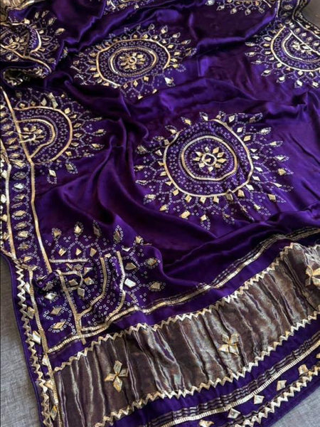 Satin Gajji Dupatta