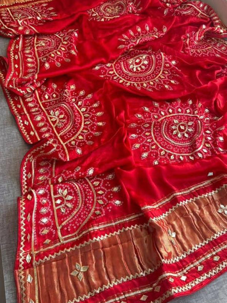 Satin Gajji Dupatta