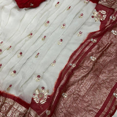 HO Silk Zari Saree