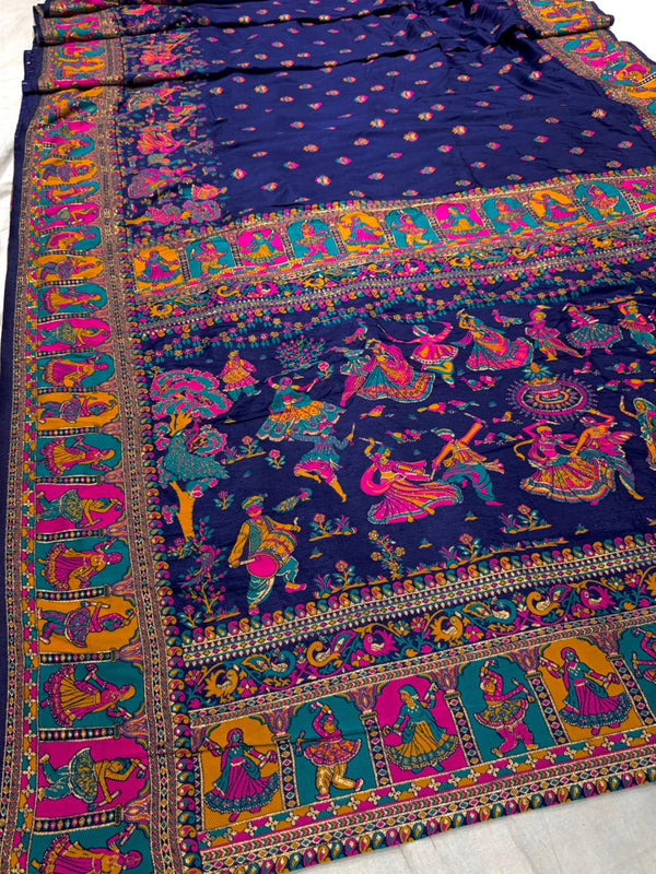 Pashmina Banarsi Rasleela saree