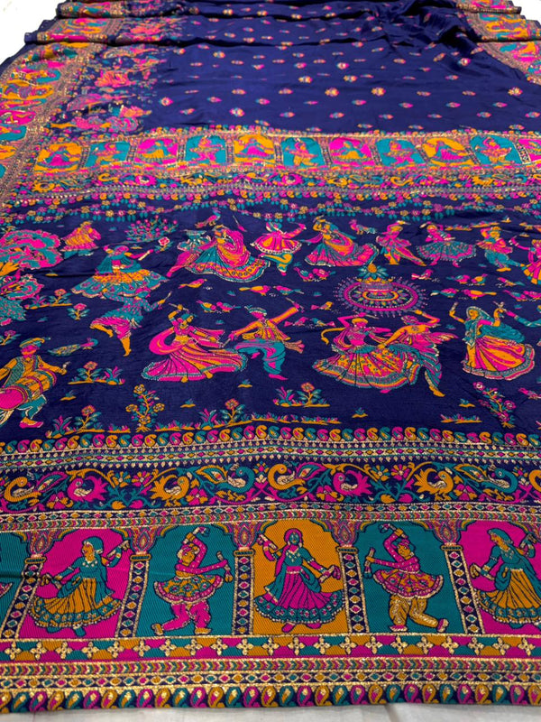 Pashmina Banarsi Rasleela saree