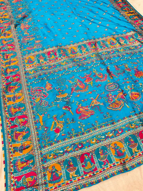 Pashmina Banarsi Rasleela saree