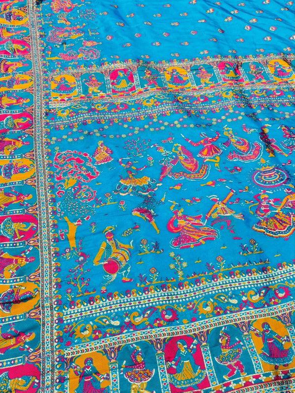 Pashmina Banarsi Rasleela saree