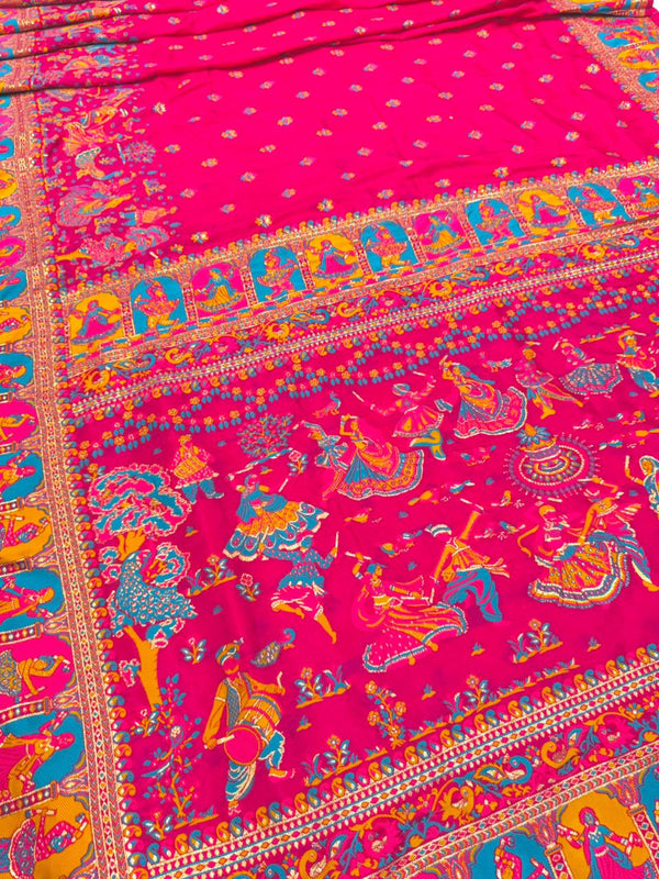 Pashmina Banarsi Rasleela saree