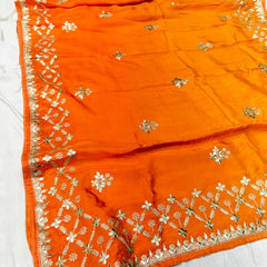 HO Silk Zari Work Saree
