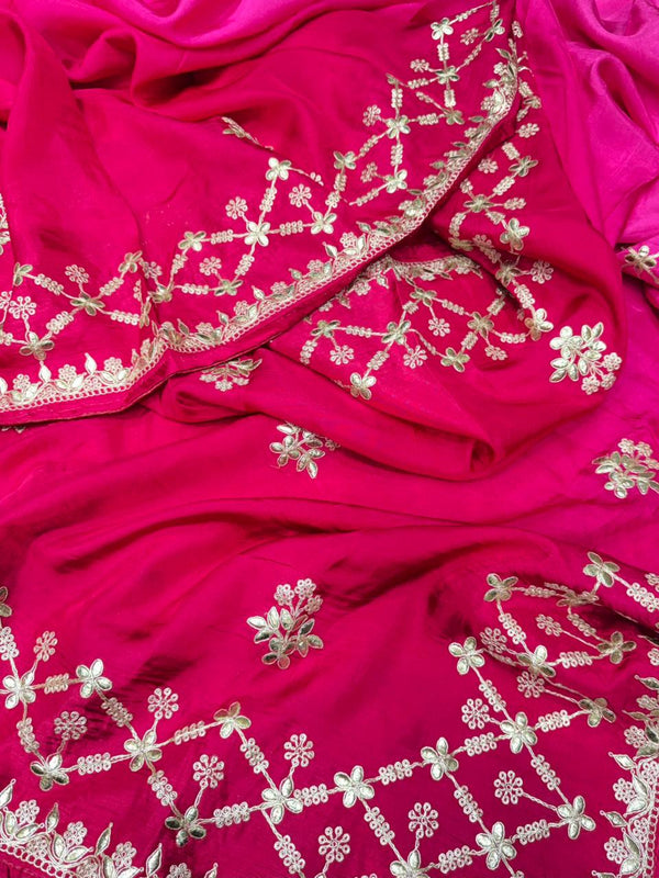 HO Silk Zari Work Saree