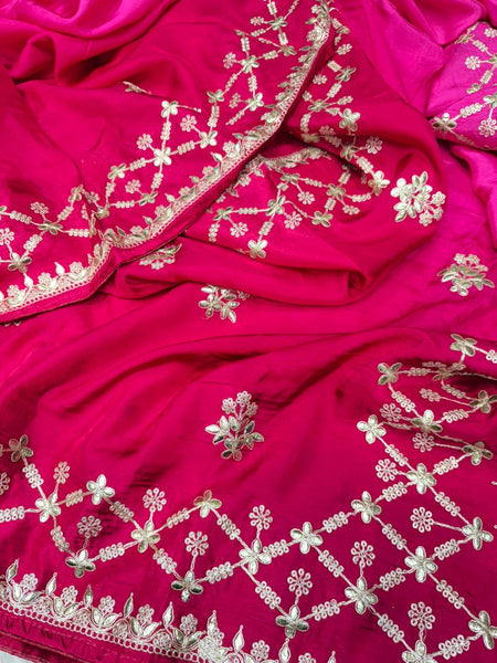 HO Silk Zari Work Saree