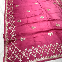 HO Silk Zari Work Saree