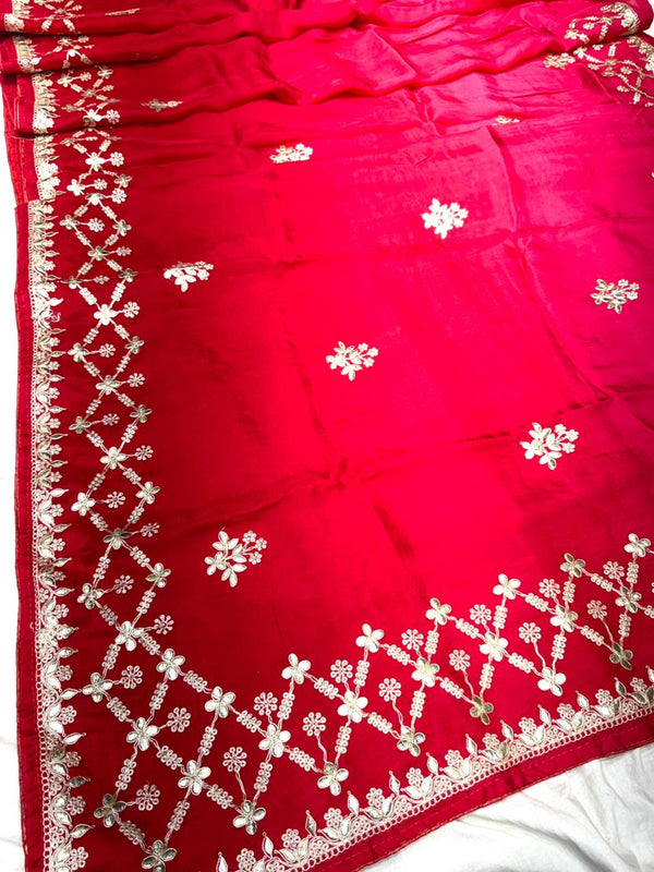 HO Silk Zari Work Saree