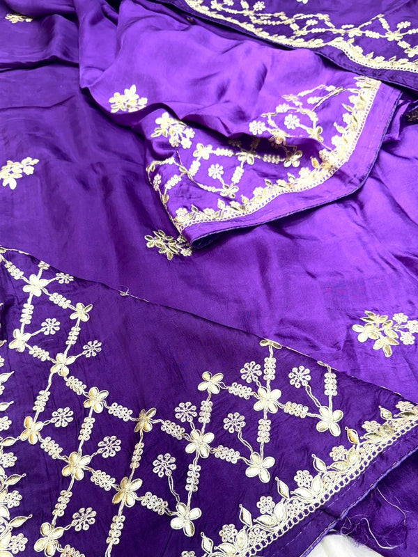 HO Silk Zari Work Saree