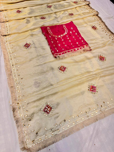 Frendi Silk Rajputana Saree