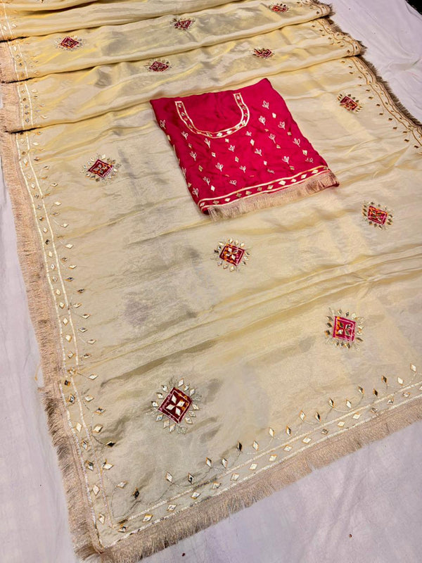 Frendi Silk Rajputana Saree
