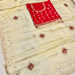 Frendi Silk Rajputana Saree