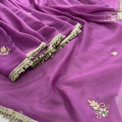 Georgette Boota Saree