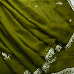Georgette Boota Saree