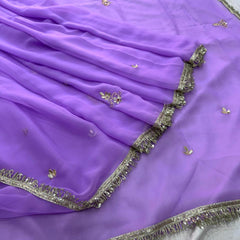 Georgette Boota Saree