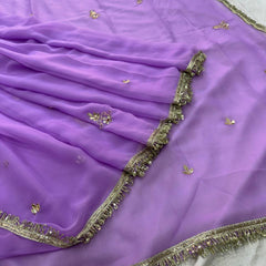 Georgette Boota Saree