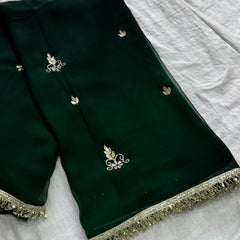 Georgette Boota Saree
