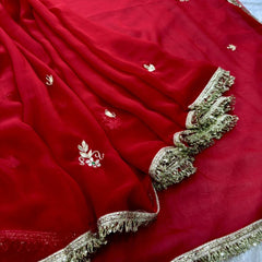 Georgette Boota Saree
