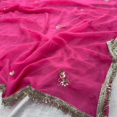 Georgette Boota Saree