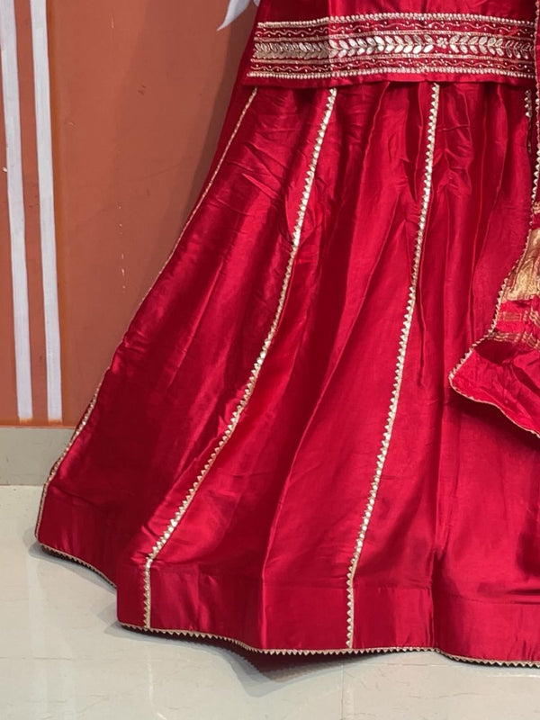 Pure Gazi Kurti with Skirt and Dupatta