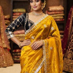 Frendi Silk Saree with Aangi Blouse