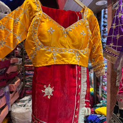 Frendi Silk Saree with Aangi Blouse