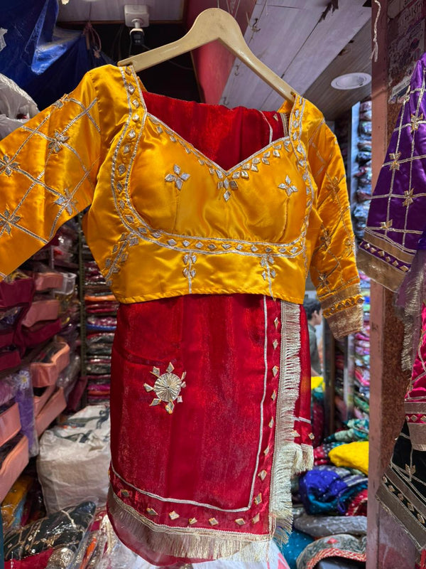 Frendi Silk Saree with Aangi Blouse