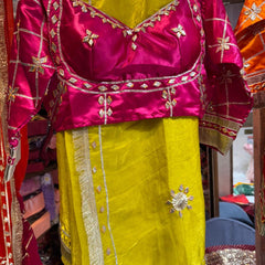 Frendi Silk Saree with Aangi Blouse