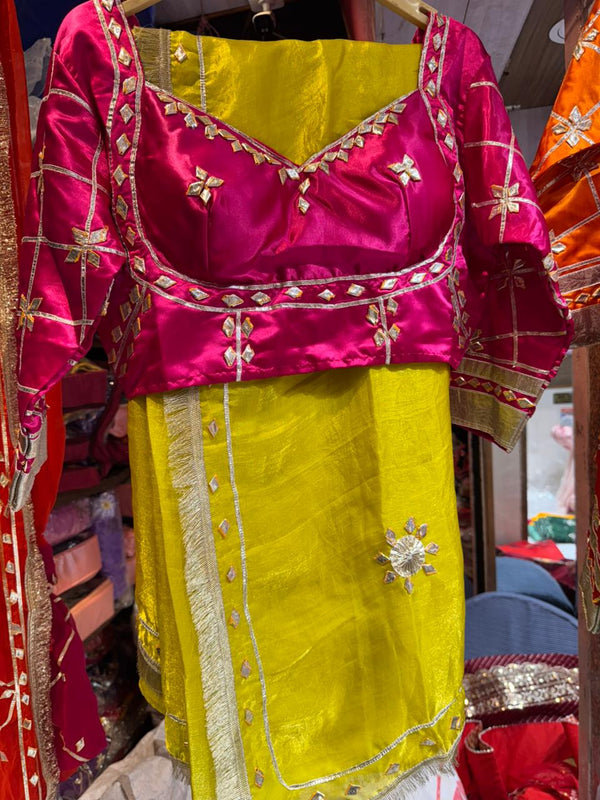 Frendi Silk Saree with Aangi Blouse