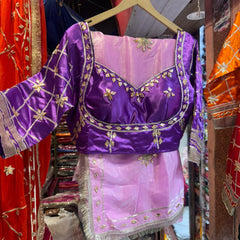 Frendi Silk Saree with Aangi Blouse